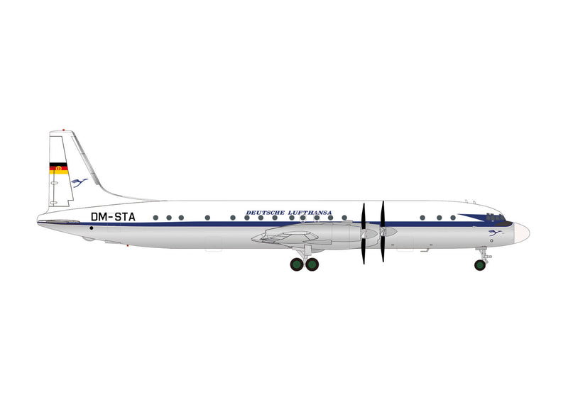573689 | Herpa Wings 1:200 | Deutsche Lufthansa Ilyushin IL-18 - DM-STA | is due July 2025