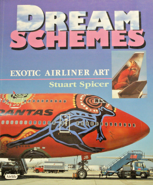 Dream Schemes: Exotic Airliner Art by Stuart Spicer book.