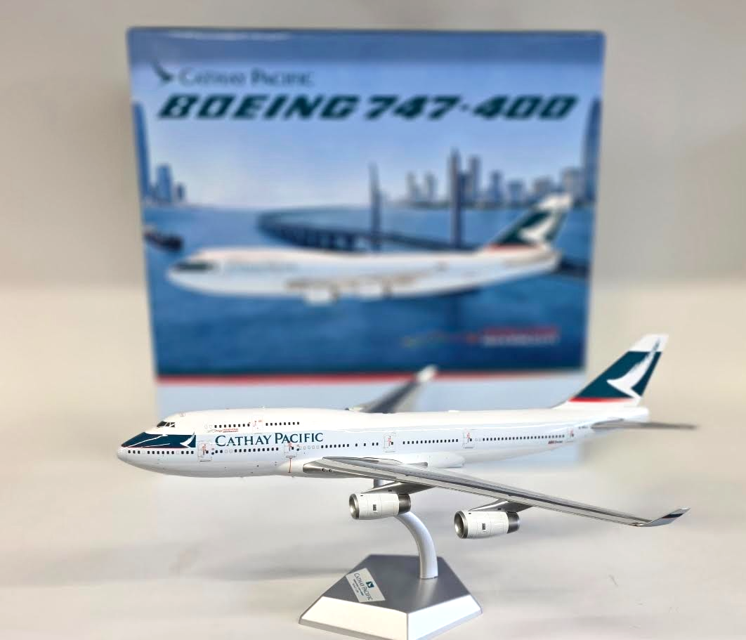 L2123 | SQ Wings 1:200 | Boeing 747-400 Cathay Pacific B-HUJ