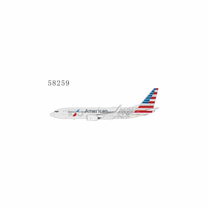 NG58259 | NG Models 1:400 | Boeing 737-800 American Airlines N840NN 100th Anniversary | is due August 2026