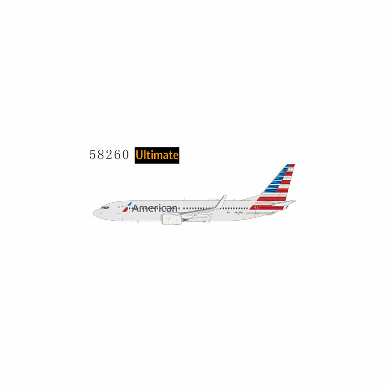 NG58260 | NG Models 1:400 | Boeing 737-800 American Airlines N883NN 100th Anniversary Luxurious packaging) (with stand) | is due August 2026