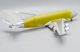 LH2166A | JC Wings 1:200 | Boeing 747-400(LCF) Boeing Company Bare Metal Version N747BC (flaps down, with stand)