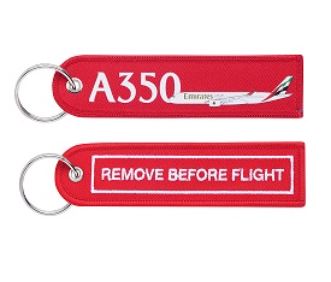 RBF10138357 | Gifts Key Rings | Key Tag - Emirates A350