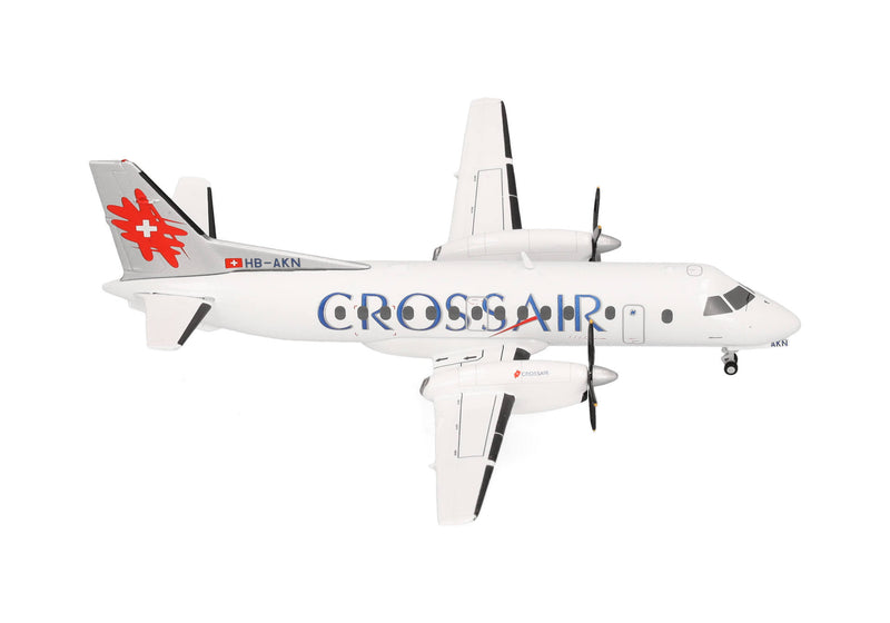 573252 | Herpa Wings 1:200 | Saab 340 Crossair HB-AKN