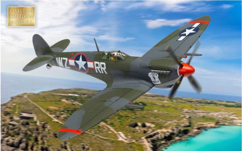 AA29104 | Corgi Military 1:72 | Supermarine Spitfire Mk.IXc 'Porky II' - 31st USAAF - Lt. Robert Connor | is due Autumn 2025