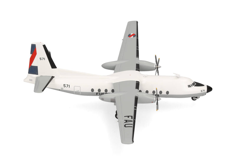 573368 | Herpa Military 1:200 | Fairchild FH-227D LCD Uruguayan AF 571, Fuerza Aerea Uruguaya