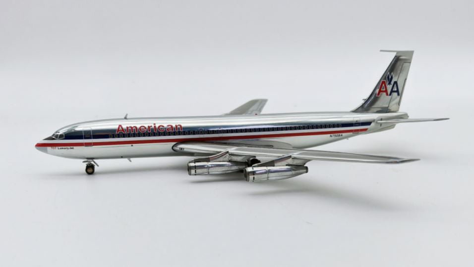 IF701AA0823P | InFlight200 1:200 | Boeing 707-123(B) American Airlines N7509A with stand