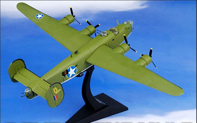 US34013 | Corgi 1:72 | Consolidated B-24D Liberator United States Army Air Force 41-23711 Named Jerk's Natural 328th BS/93rd BG, 8th AF, Benghazi No7, Libya 1943 (Ploesti Raid)