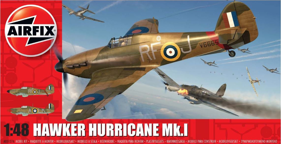 A05127A | Airfix 1:48 | Hawker Hurricane Mk.I (model kit)