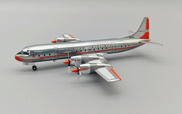 IF188AA1123P | InFlight200 1:200 | Lockheed L-188 Electra AMERICAN AIRLINES ORANGE NOSE N6129A