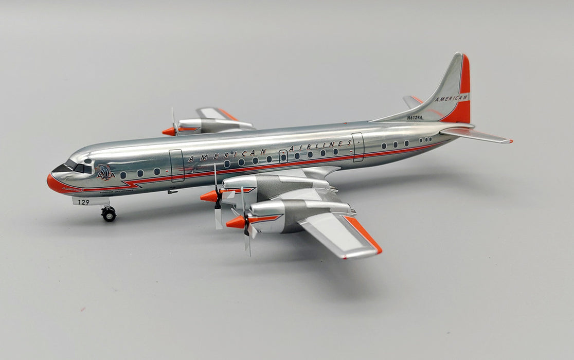 IF188AA1123P | InFlight200 1:200 | Lockheed L-188 Electra AMERICAN AIRLINES ORANGE NOSE N6129A