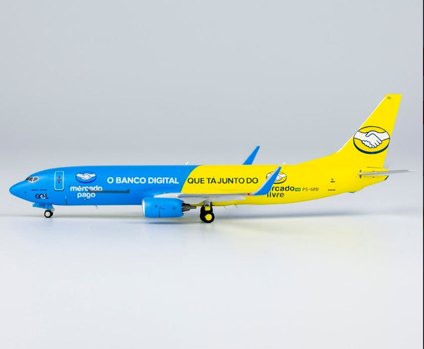 NG58185 | NG Models 1:400 | Boeing 737-800BCF/w Mercado Livre (GOL Linhas Aereas) PS-GFD