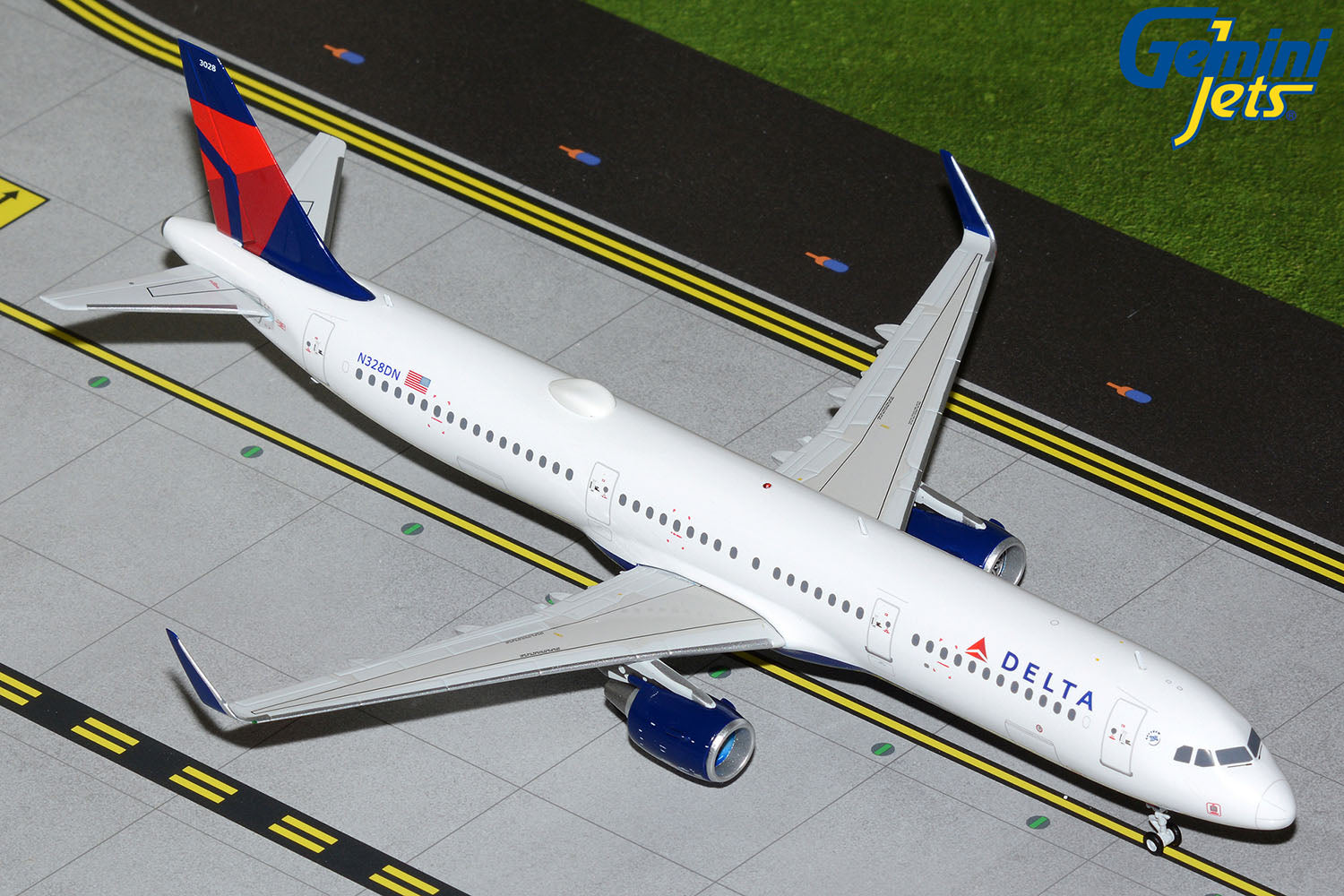 Gemini jets 1/200 デルタ航空LA28記念モデル Airbus A350 - Delta Air Lines LA2028 Team USA (Red/White