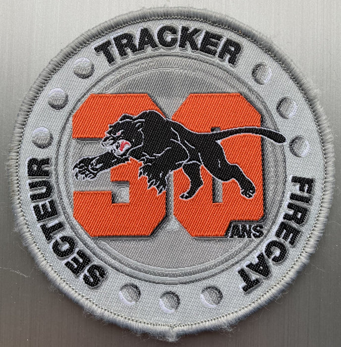 PATCH60 | ARD Souvenirs Patches | 90mm Woven Patch - Secteur, Tracker, Firecat, 30 year.