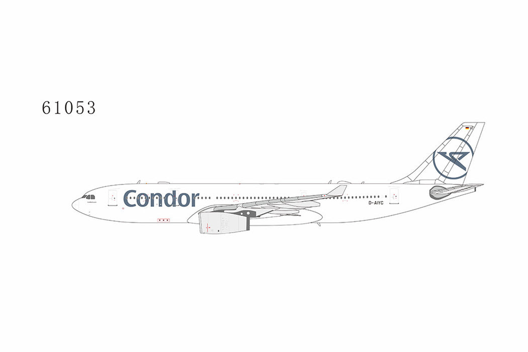 NG61053 | NG Models 1:400 | Airbus A330-200 Condor D-AIYC (temporary livery)