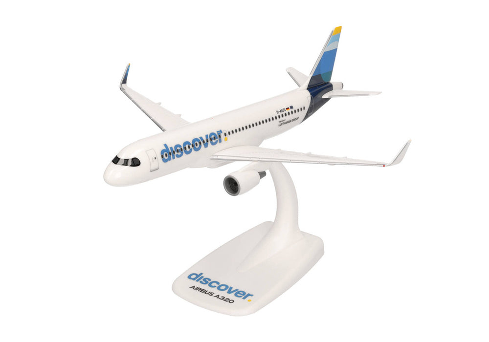 614290 | Herpa Snap-Fit (Wooster) 1:200 | Airbus A320 Discover Airlines D-AIUS