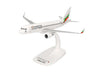 Herpa Snap-Fit 1:100 scale model of an Airbus A320 Bulgaria Air LZ-FBG aircraft.
