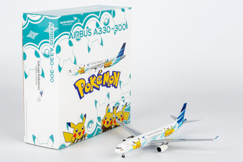 NG62073 | NG Models 1:400 | Airbus A330-300 Garuda Indonesia PK-GPY (Pikachu Jet GA-2) | is due july 2025