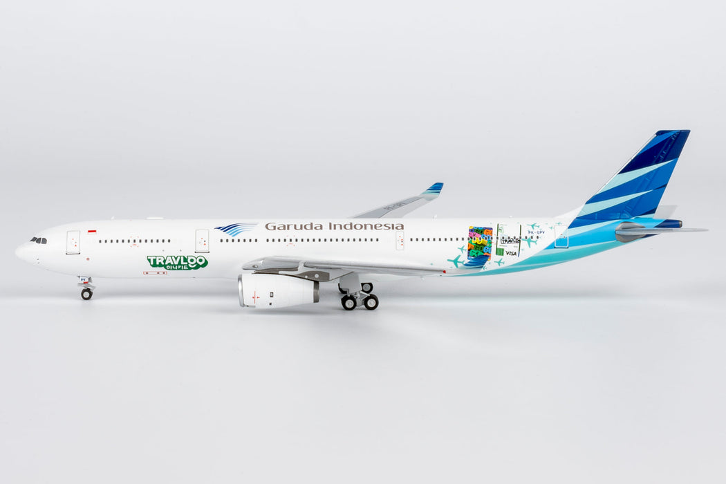 NG62076 | NG Models 1:400 | Garuda Indonesia A330-300 PK-GPV (Hana TravelGo Card sticker) | is due july 2025