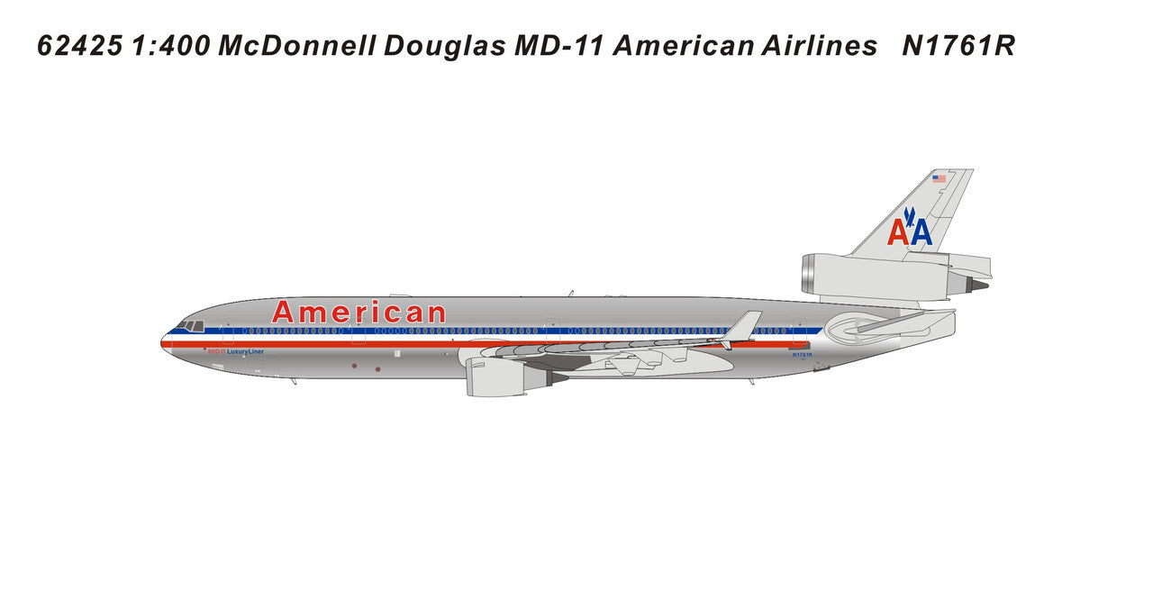 PM62425 | Panda Models 1:400 | Douglas MD-11 American Airlines N1761R | was due December 2024