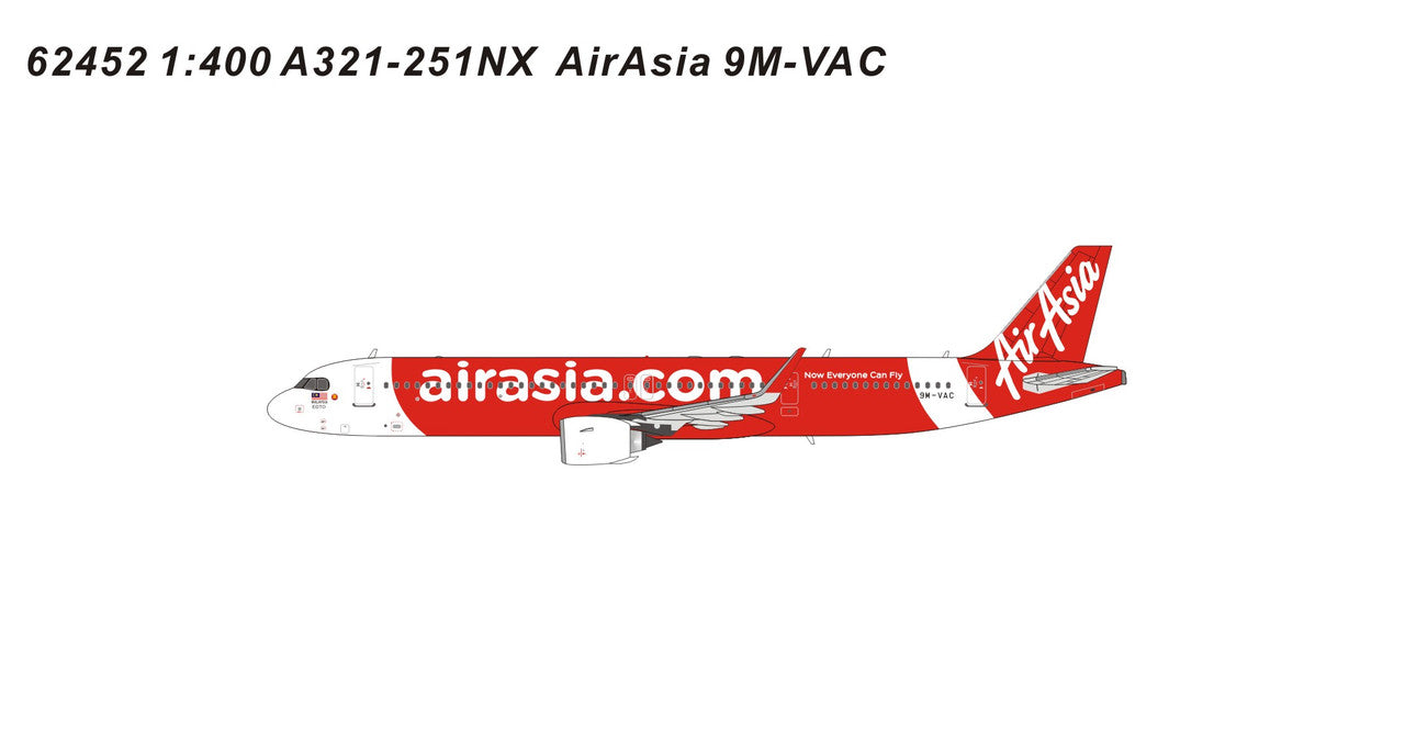 PM62452 | Panda Models 1:400 | Airbus A321-251NX AirAsia 9M-VAC | was due December 2024