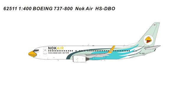 PM62511 | Panda Models 1:400 | Boeing 737-800 NokAir HS-DBO | is due May 2025