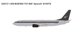 PM62512 | Panda Models 1:400 | Boeing 737-800 SpaceX N154TS | is due May 2025