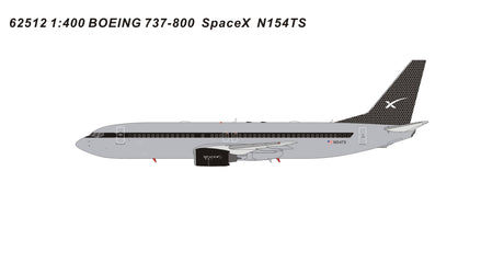 PM62512 | Panda Models 1:400 | Boeing 737-800 SpaceX N154TS | is due May 2025