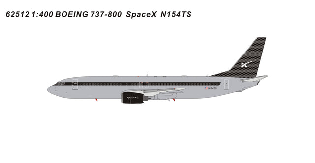 PM62512 | Panda Models 1:400 | Boeing 737-800 SpaceX N154TS | is due May 2025