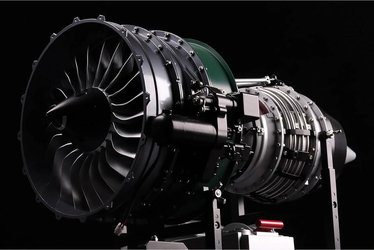 TECHING DM119 Turbofan Engine metal model kit