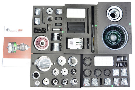 TECHING DM119 Turbofan Engine metal model kit