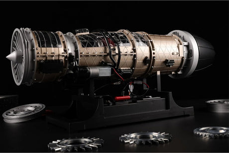 TECHING DM135 Low Bypass Turbofan Engine metal model kit