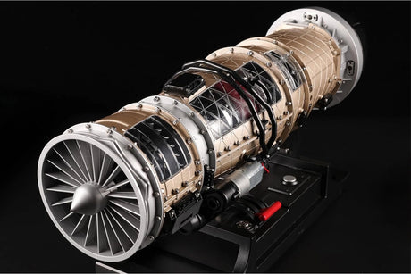 TECHING DM135 Low Bypass Turbofan Engine metal model kit