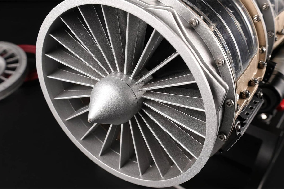 TECHING DM135 Low Bypass Turbofan Engine metal model kit
