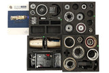 TECHING DM135 Low Bypass Turbofan Engine metal model kit