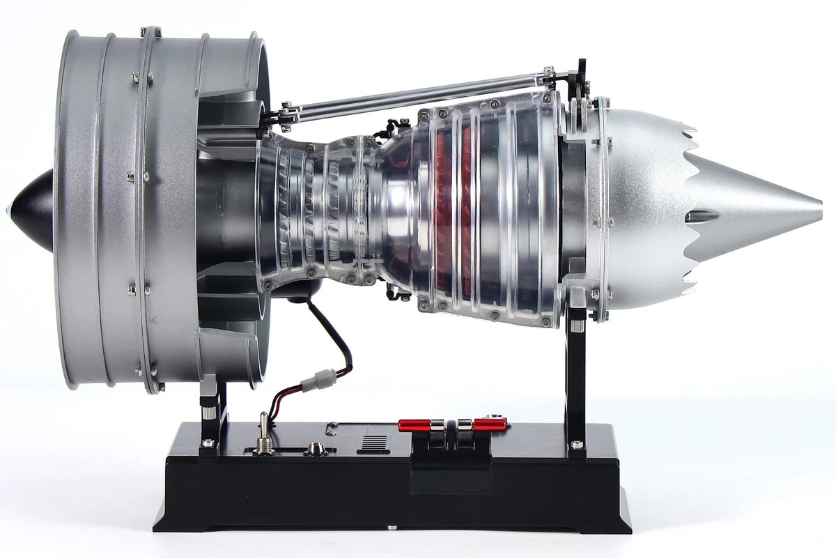 TECHING DM121 Civil Turbofan Engine metal model kit