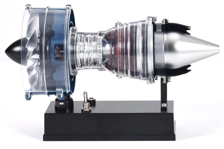 TECHING DM122 Mini Turbofan Engine metal model kit