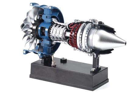TECHING DM122 Mini Turbofan Engine metal model kit