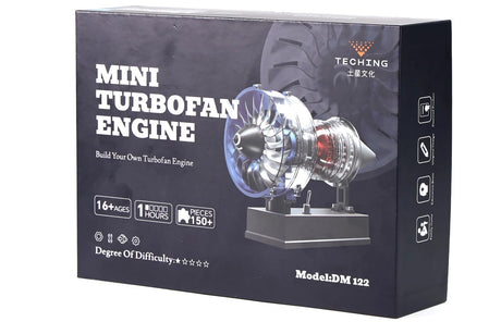 TECHING DM122 Mini Turbofan Engine metal model kit