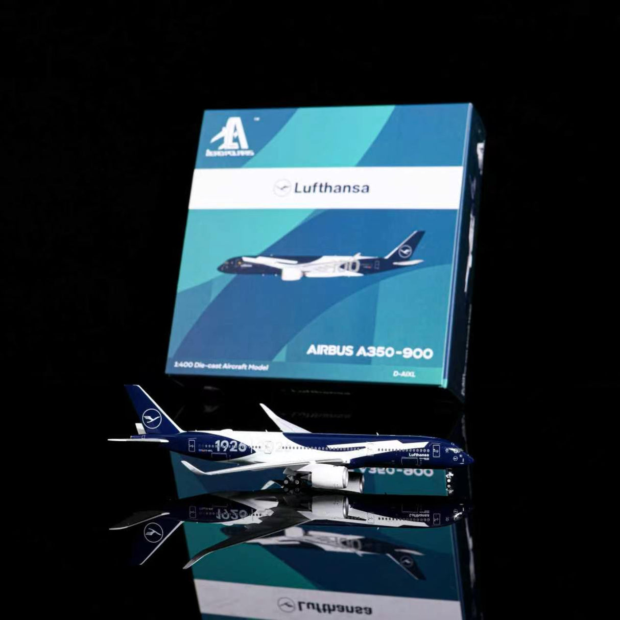 HA3590013 | Aero Polaris 1:400 | Airbus A350-900 Lufthansa D-AIXL 100 years