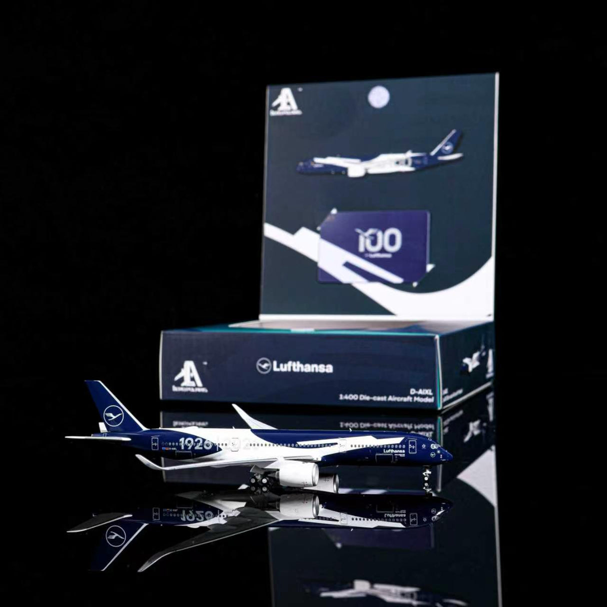HA3590013 | Aero Polaris 1:400 | Airbus A350-900 Lufthansa D-AIXL 100 years