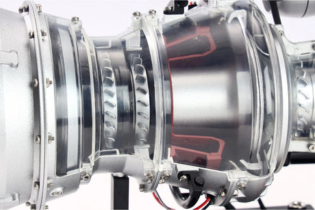 TECHING DM136 T-700 Turboshaft Engine metal model kit