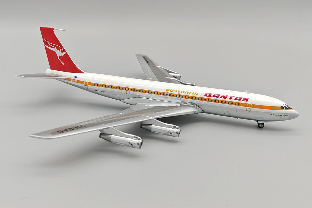 IF707QF0125P | InFlight200 1:200 | Boeing 707-338C Qantas VH-EAG LAST FLIGHT QANTAS Polished | was due January 2025