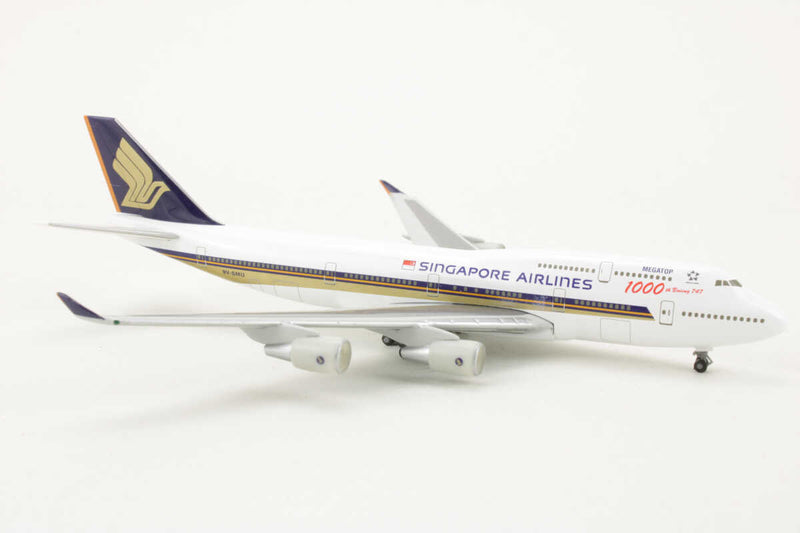 510806 | Herpa Wings 1:500 | Singapore Airlines Heritage Set series 2 consisting of four Aircraft models **PRE OWNED**