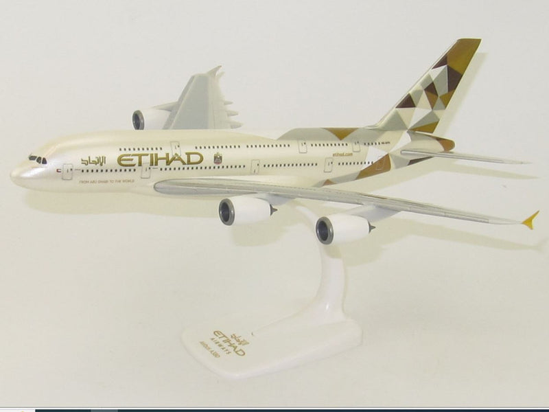PP-ETIHADA380-A6APJ | PPC Models 1:250 | Airbus A380 Etihad A6-APJ 1:250 SCALE (plastic snap-fit)