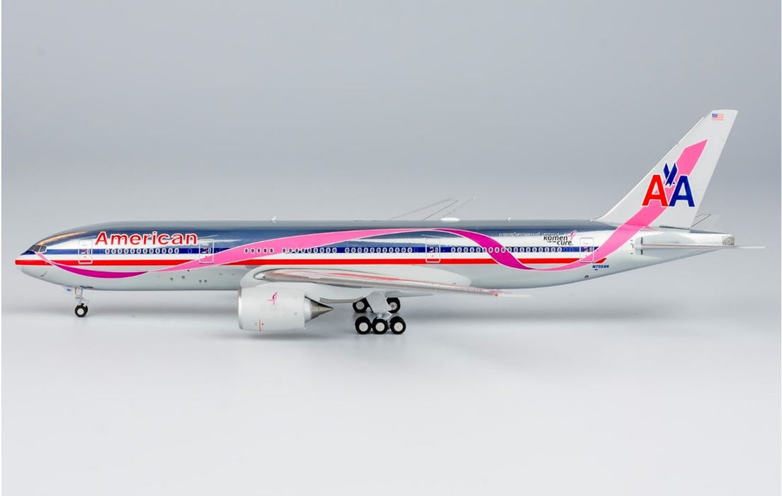 NG72049 | NG Models 1:400 | Boeing 777-200ER American Airlines N759AN Pink Ribbon