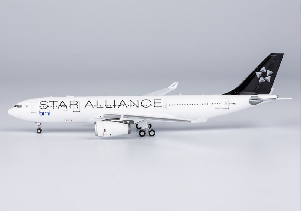 NG61088 | NG Models 1:400 | Airbus A330-200 bmi British Midland International G-WWBD