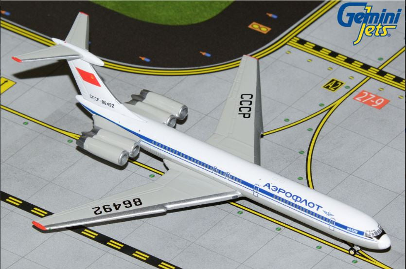 GJAFL2083 | Gemini Jets 1:400 1:400 | Ilyushin IL-62M Aeroflot CCCP-86492