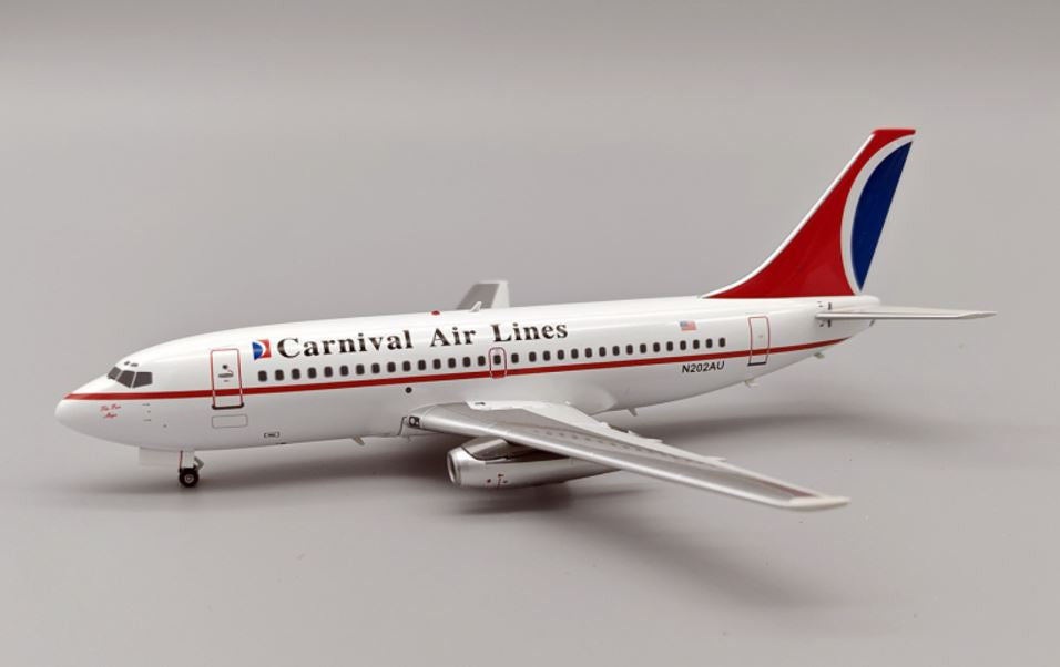 IF732KW1124 | InFlight200 1:200 | Boeing 737-201 Carnival Air Lines N202AU with stand