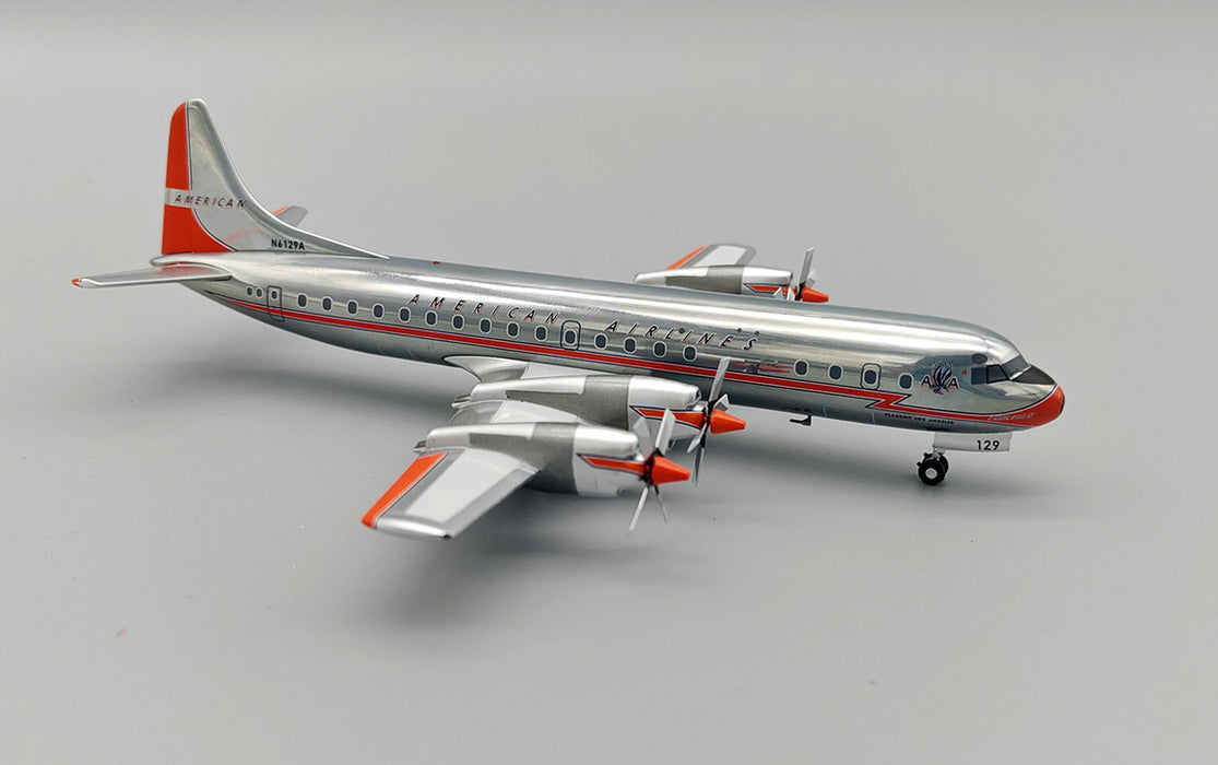 IF188AA1123P | InFlight200 1:200 | Lockheed L-188 Electra AMERICAN AIRLINES ORANGE NOSE N6129A